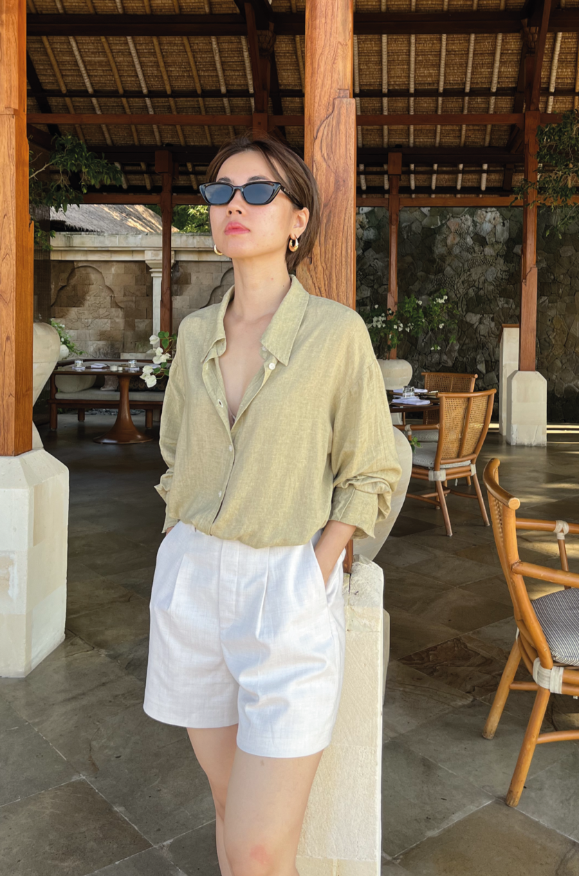 Button Up Linen Shirt
