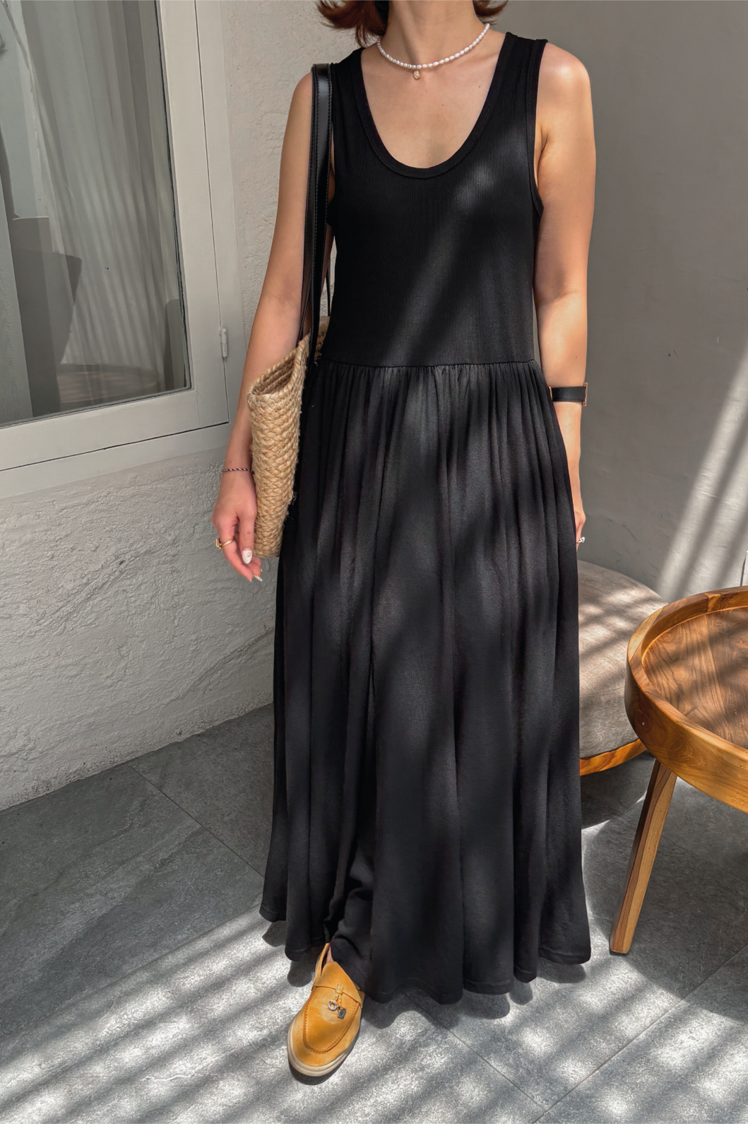 Dropped Flare Dress / DASTER ELITE